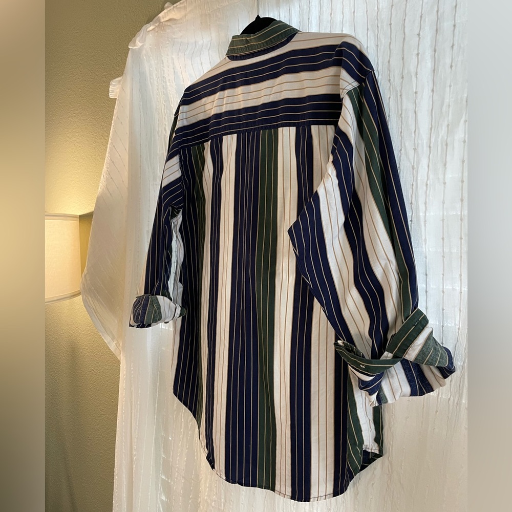 Oversized Vintage Basic Editions Button Up - image 5